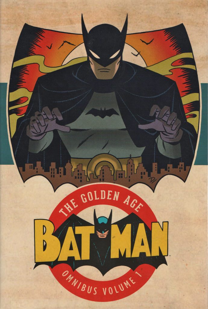 Front cover to The Golden Age Batman Omnibus Volume 1
