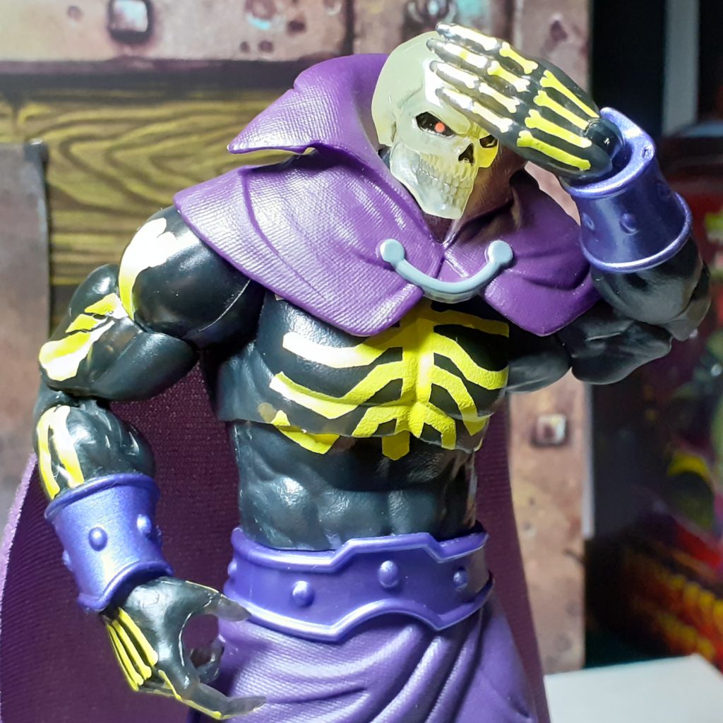 The Revelation Scare Glow in another pose. This time the open left hand is posed as though the figure is rubbing its head. Perhaps in confusion or frustration at something.